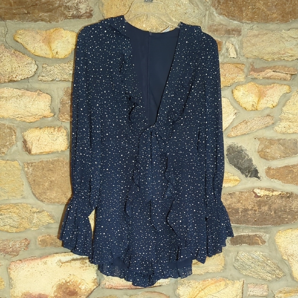 Angel Biba Navy Blue Romper